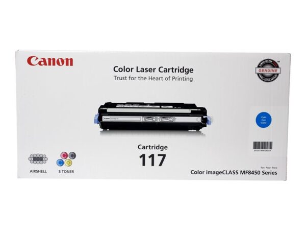 CANON IMAGECLASS MF8450 CRG117 SD CYAN TONER