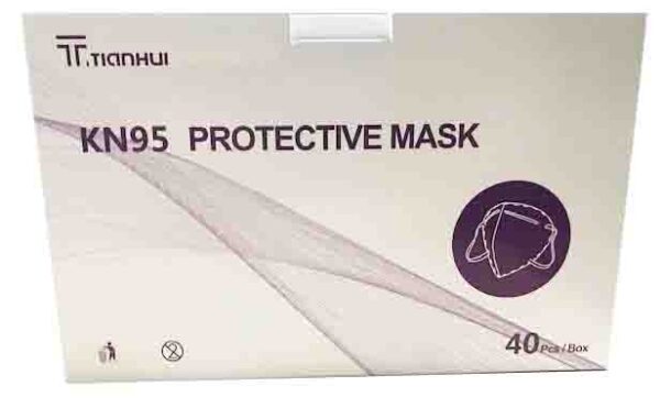 KN95 THREE-DIMENSIONAL 40CT PROTECTIVE MASKS